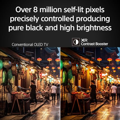 Sony 65 Inch OLED 4K Ultra HD TV BRAVIA 8 Smart Google TV with Dolby Vision HDR and Exclusive Features for PlayStation 5 (K-65XR80)