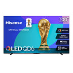 Hisense 100" Class QD6 Series (100QD6QF, 2025 Model) QLED 4K UHD Smart Fire TV, 144Hz, Voice Remote with Alexa, Dolby Vision, Dolby Atmos, Motion Rate 240, HDR 10+, Game Mode Pro, MEMC, VRR, ALLM